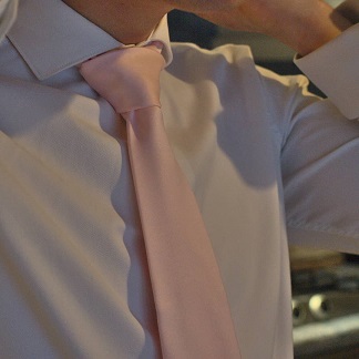 confection cravate mariage couturière